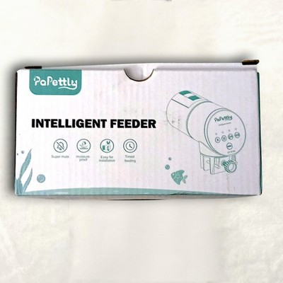 Automatic Rechargeable Intelligent Fish Feeder for Aquarium Smart Pet Fish Food