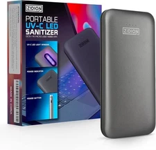 NEW UV-C Light Sanitizer Portable Case Sterilizer Germs Quick Clean 10-30 Second