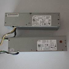 Dell Optiplex SFF 255W Power Supply PSU Lot of 2 V9MVK NT1XP - Tested Working