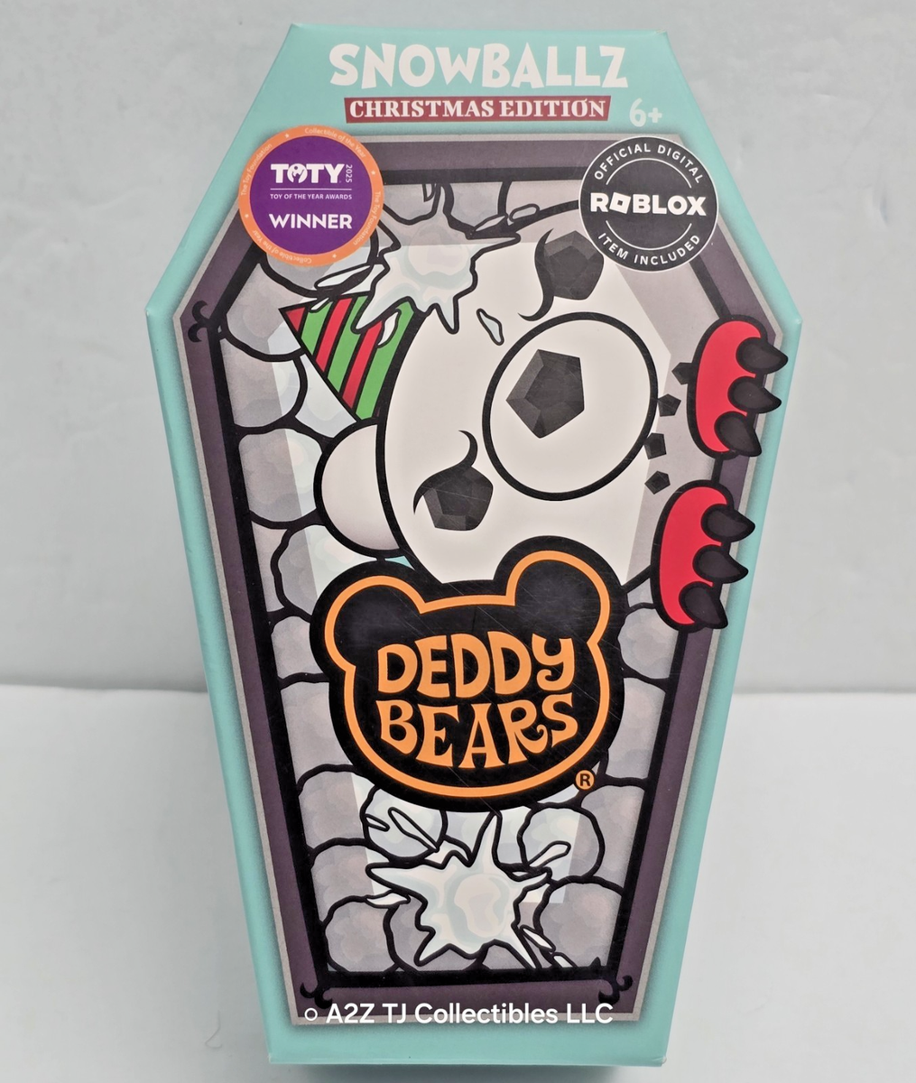 Deddy Bears Set of 6 Holiday/Christmas Edition Plush with ROBLOX
