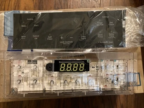 WB27X45466 WB27T11511 GE Oven Control Board And Faceplate Genuine OEM New