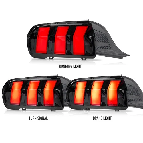 Smoked LED Sequential Tail Lights For 2024-2026 Ford Mustang Rear Lamp Animation - Bild 6 von 12