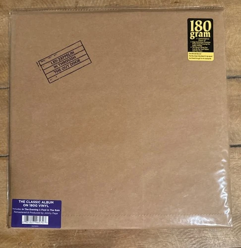 In Through the Out Door by Led Zeppelin (2015 Reissue/Remaster) 180g SwanSong