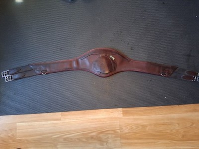 Devoucoux Girth 48-inch Brown Leather