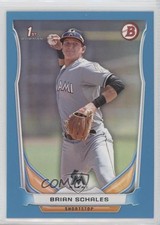 2014 Bowman Draft Blue 23/399 Brian Schales #DP103 0w7