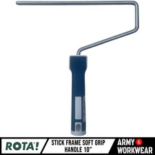 10" Rota Stick System Roller Frame Soft Grip Handle - Push Fit, Plaster, Paint