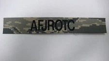 CUSTOM US AIRFORCE ABU EMBROIDERED NAME TAPE VARIOUS COLOR LETTERS Velcro®  