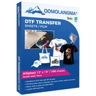 US Stock 100 Sheets 13" x 19" DTF Direct to Transfer Film Instant & Easy Peel