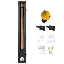 Baseball Bat Display Case, Baseball Bat Holder, Baseball Bat Display (1-Pack)
