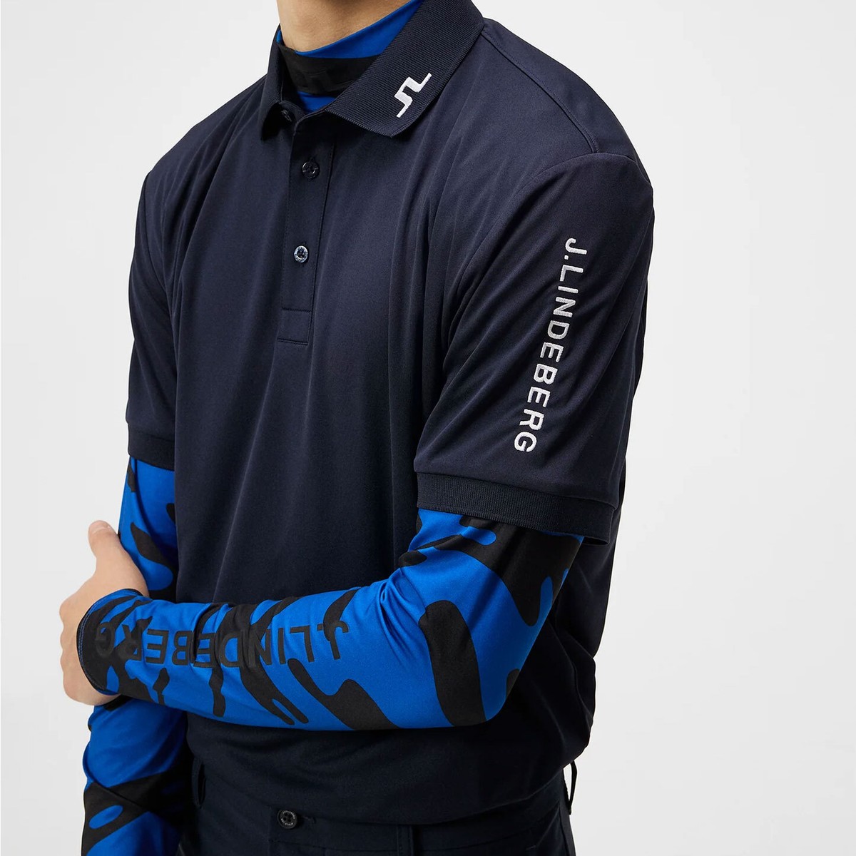 LOADED/スポーツその他 New Mens J.LINDBERG TOUR TECH REGULAR FIT GOLF POLO