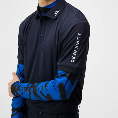 メンズウェア J.LINDEBERG Benga Regular Fit Golf Top M New Mens J.LINDBERG TOUR TECH REGULAR FIT GOLF POLO GMJT06337-6855
