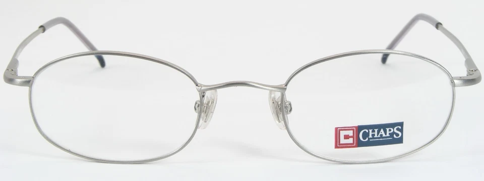 De colección CHAPS Ralph Lauren 137 0TG3 Cepillo Plata Gafas 47-21-140mm Foto 2 de 4