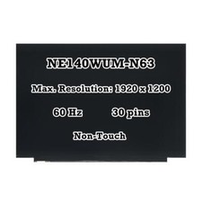 14" 16:10 1920x1200 WUXGA LED LCD Screen IPS Display Panel NE140WUM-N63 30Pin