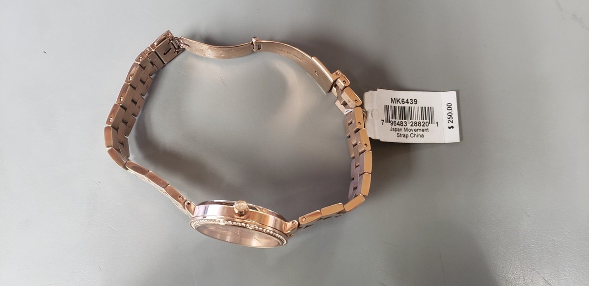 Michael Kors Ladies Watch MK6439 (used) NEW Michael Kors MK-6439 Garner Rose Gold Dial Rose Gold  main image 2