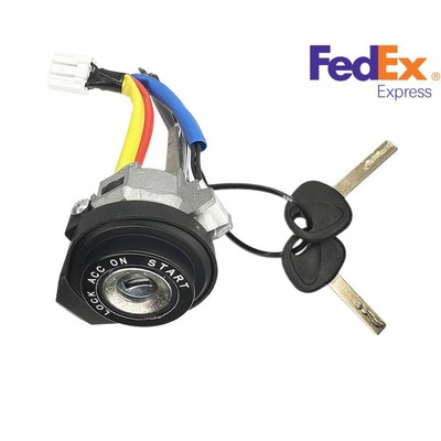 1 Set Car Ignition Lock Cylinder w/ Keys 81900-M7E00 For Kia Forte Soul Seltos