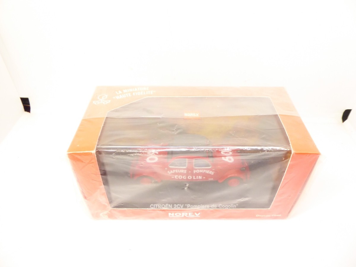 Citroën - 2CV AZU Pick-Up Pompiers 1963 - Norev Presse - 1/43 - Autos