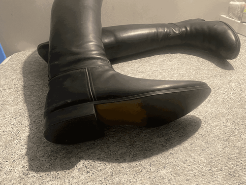 Women's E Vogel Leather Tall Field Boots Riding Equestrian Size 6 - Picture 3 of 8