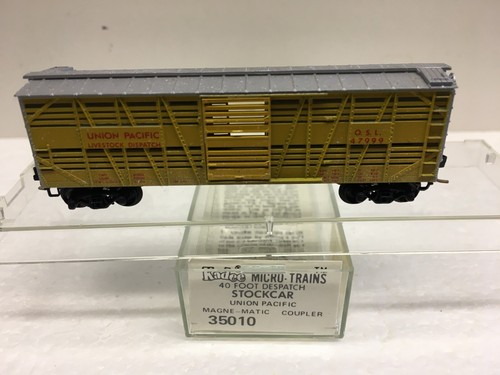 Micro trenes Kadee escala N MTL 35010 Union Pacific OSL 47999 Stock Car | Zustand: Used