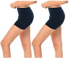 Gilbin 2 Pack Women's Seamless Stretch Yoga Exercise Shorts