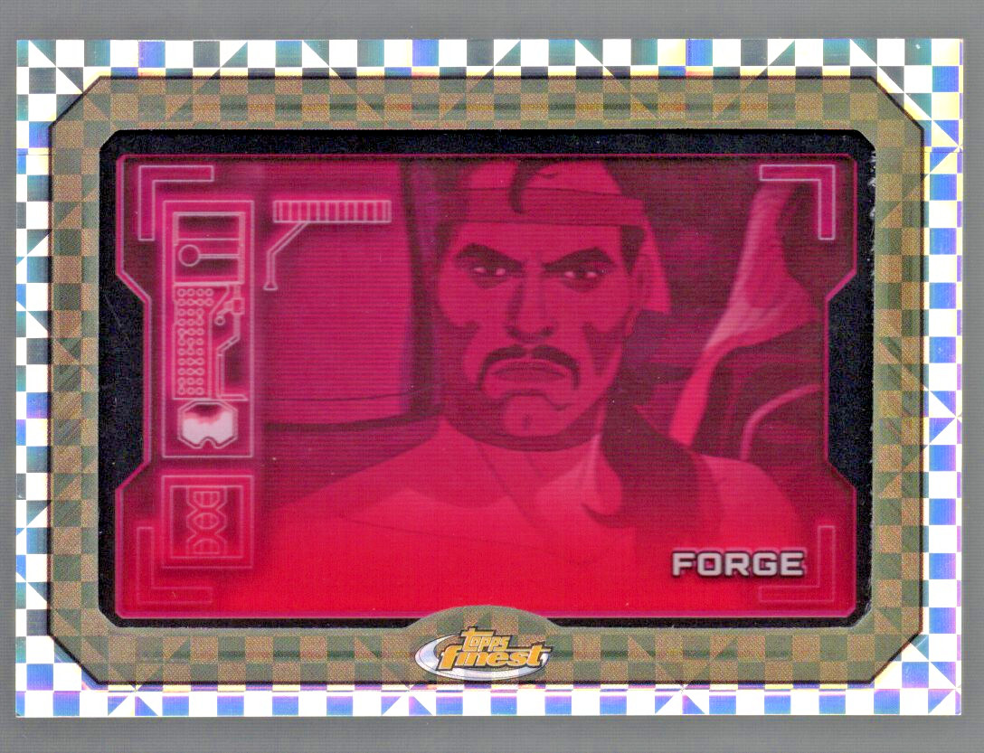 2025 Topps Finest X-Men '97 Sentinels Scan X-Fractor #SS-14 Forge /97