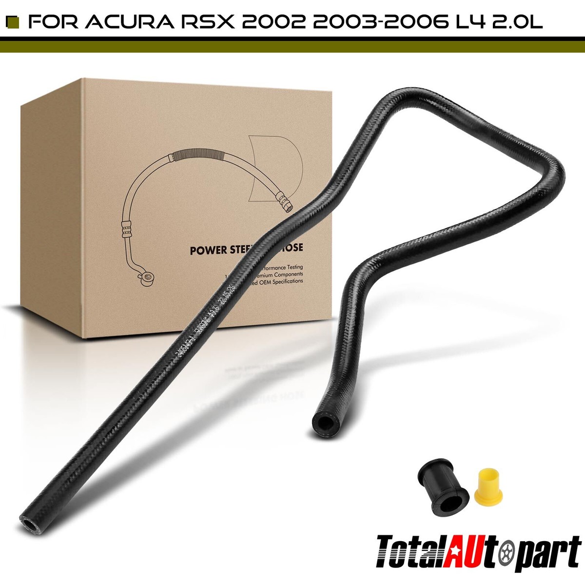 おくろ New Power Steering Return Line Hose Assembly for Acura RSX 2002