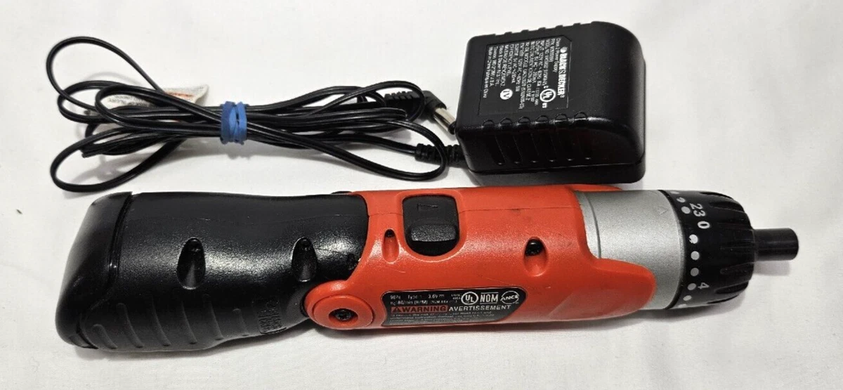 Black and decker on sale lithium screwdriver