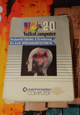 16k Ram Cartridge VIC-1111 (Vic 20) Modul Cartridge (w Manual in Box) Commodore