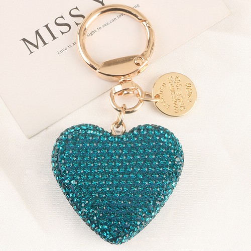 Crystal Bling Keychains Rhinestone Handbag Accessory Purse CharmsUnisex Gifts ∂ - Picture 19 of 19