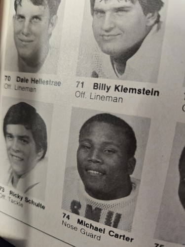 1981 SMU Mustangs College Football Program NTSU Eric Dickerson & 6 more NFL - Picture 4 of 9