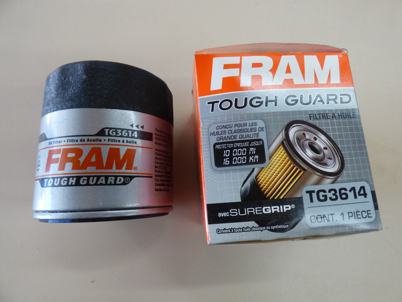 Fram TG3614 cross reference oil filters
