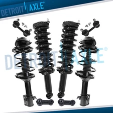 Front Rear Struts w/ Coil Spring Sway Bars Kit for 2000 - 2004 Subaru Outback