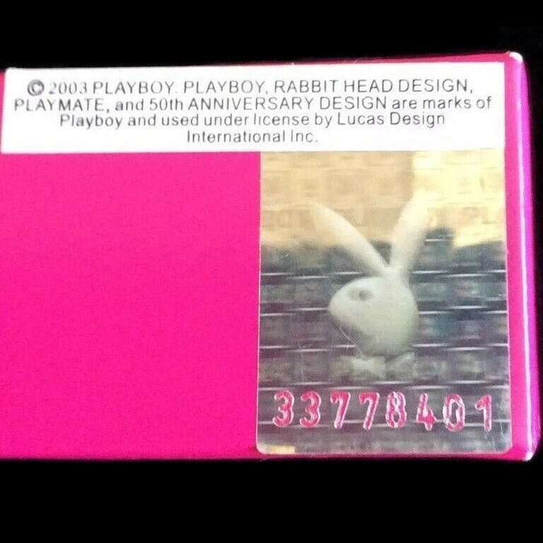 50 Aniversario Playboy Pulsera Corazón Dije Conejito Rosa Circonita cúbica Play Boy y2k Nuevo de Lote Antiguo Nuevo con Etiquetas Foto 4 de 4