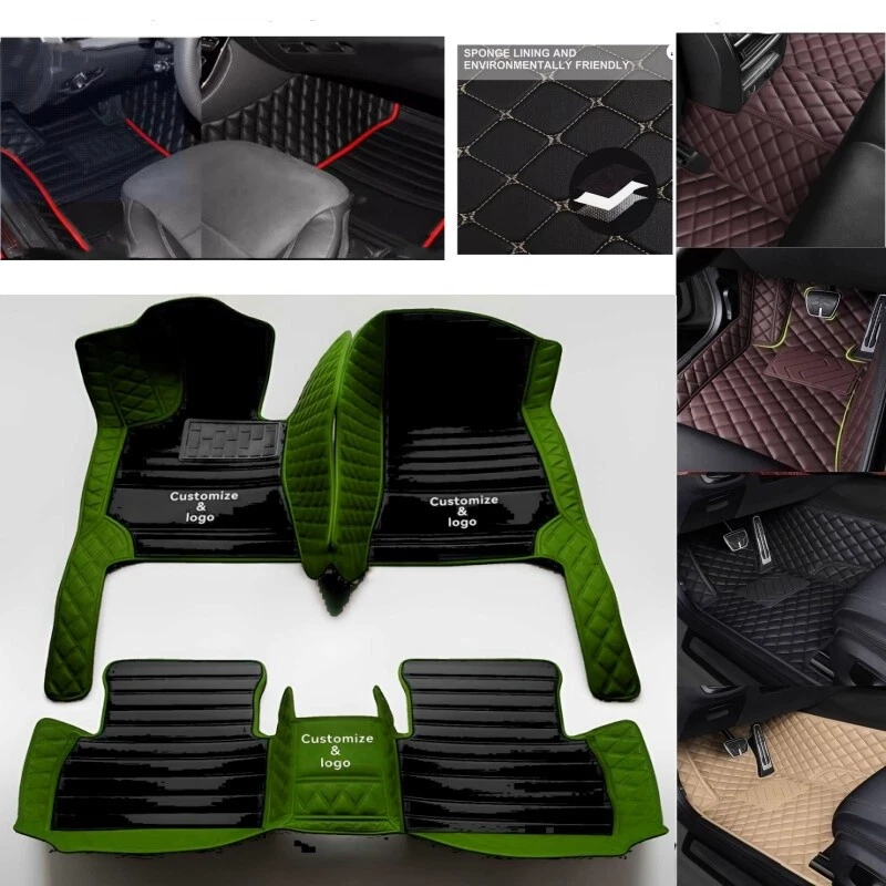 Custom For Jaguar S-Type 2000-2008 Car Floor Mats All Weather Auto Carpets Rugs - Imagem 3 de 4