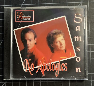 Samson ''No Apologies'' Gospel Spiritual CD ~ Reformation VeryCleanDisc