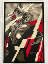 Thor - Martin Ansin - Signed and Numbered - Screen Print - Marvel Love & Thunder