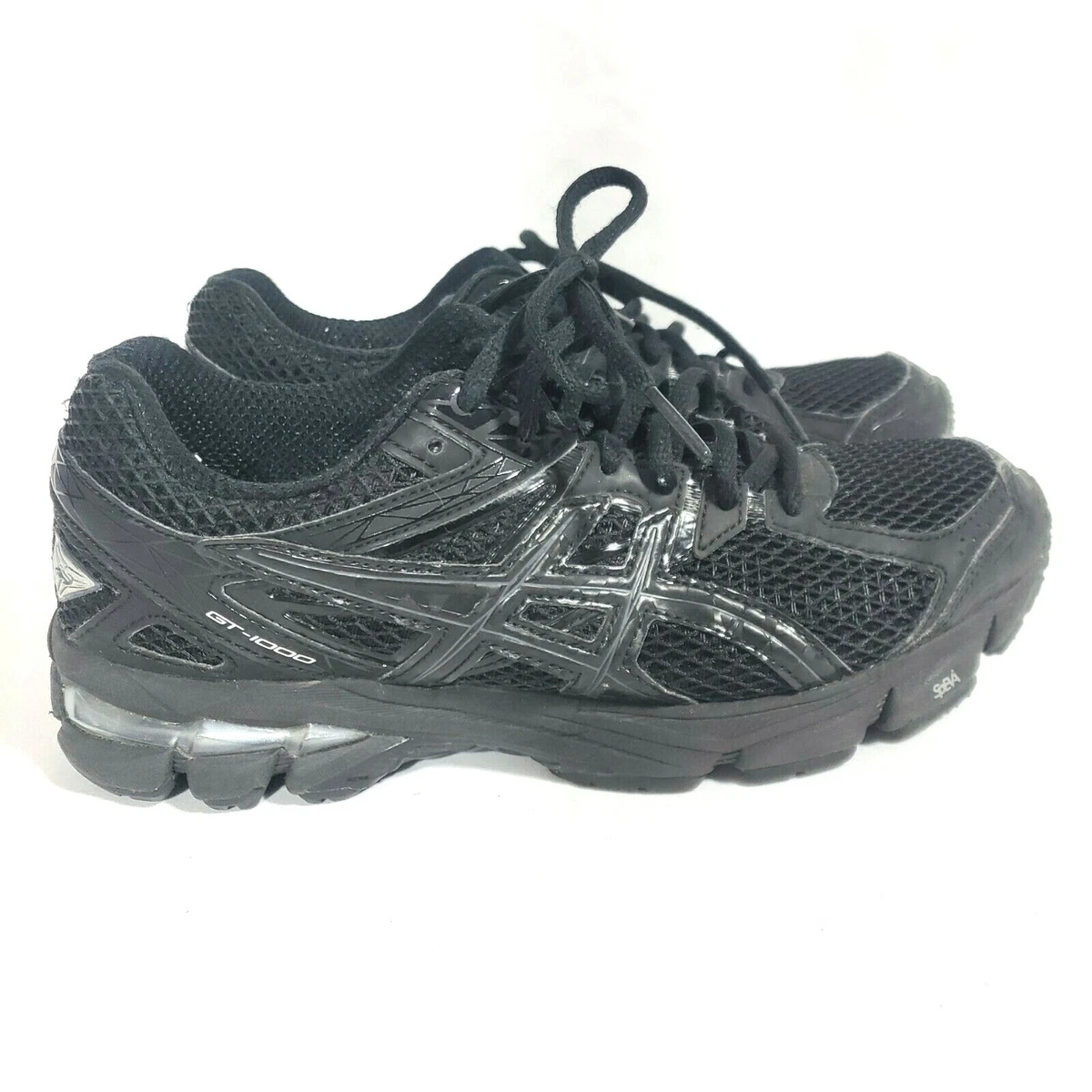 ASICS Women s GT 1000 3 Running SZ 7 Black Onyx Lightning T4K9N