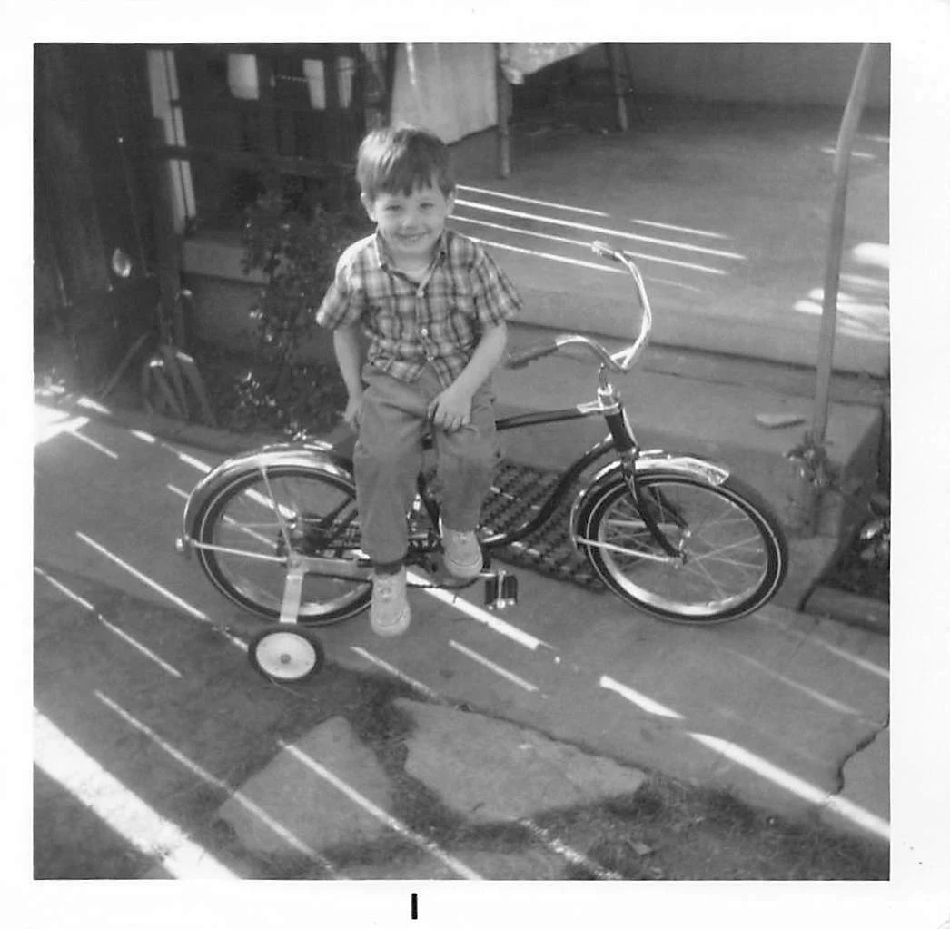 First bike with training wheels clearance