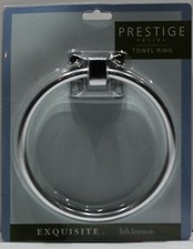 Exquisite Chrome Towel Ring