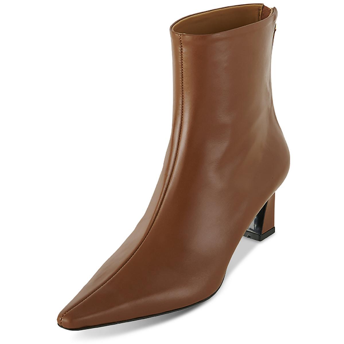 Женские коричневые кожаные ботильоны Reike Nen, размер 36,5, средний (B,M), BHFO 5043
