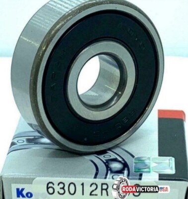 Parts And Parts Cuscinetto A Sfere Profondo 6301 2RS, 12 X 37 X 12