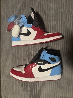 Jordan Air Jordan 1 Fearless 2019 CK5666-100 Patent Leather White Red Blue
