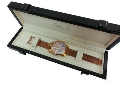 Gaga Milano 5081 ManoA46 Small Seconds Quartz Watch Mens wrist 18cm Style