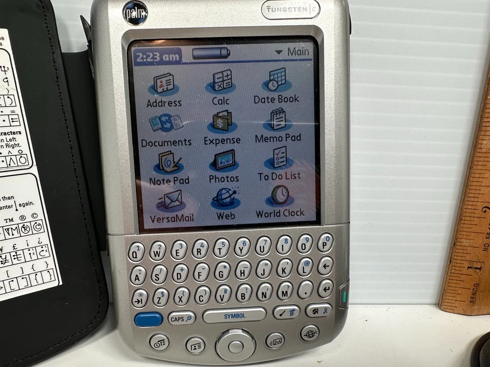 EXTRAS - Vintage Palm Tungsten C Handheld PDA Digital Organizer PDA *For Parts* - Image 2 of 4