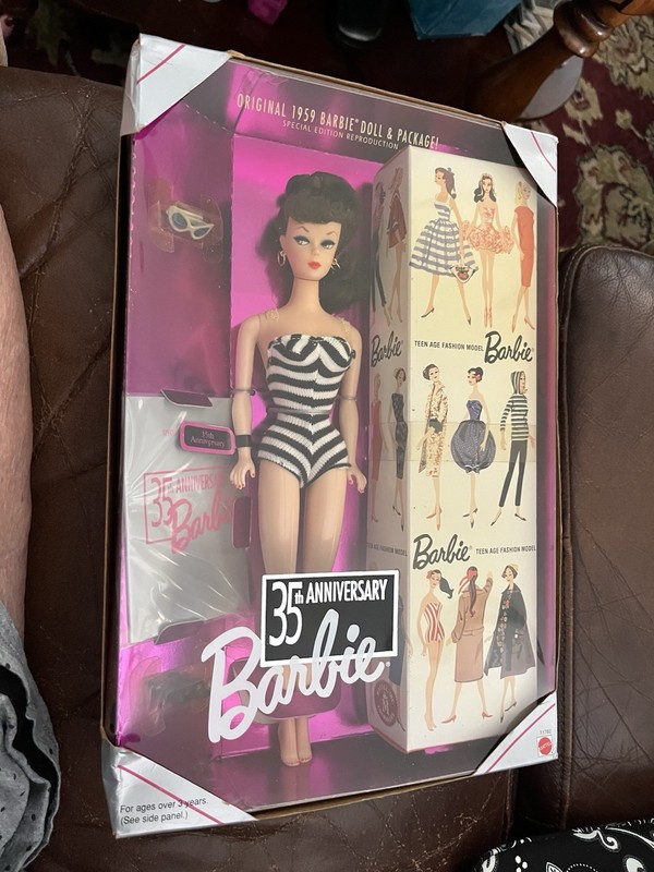 barbie 35th anniversary doll 1993