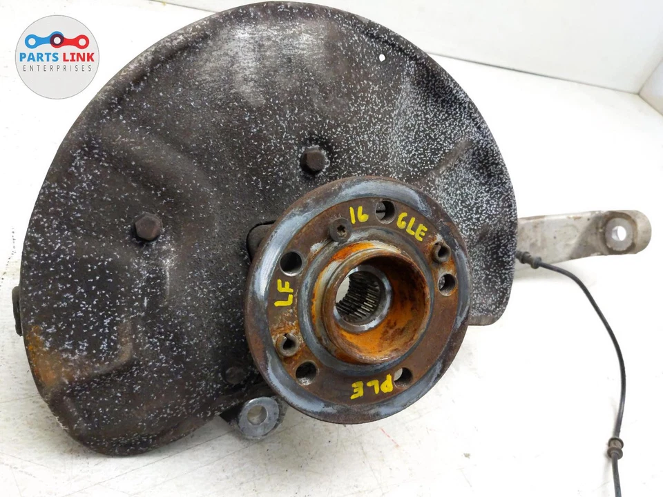 Mercedes GLE63 AMG S 2016-19 eje delantero izquierdo nudillo rueda buje conjunto W166 GLS Foto 2 de 4