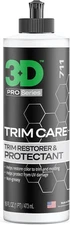 Trim care restorer for faded plastic rubber and bumpers 16oz