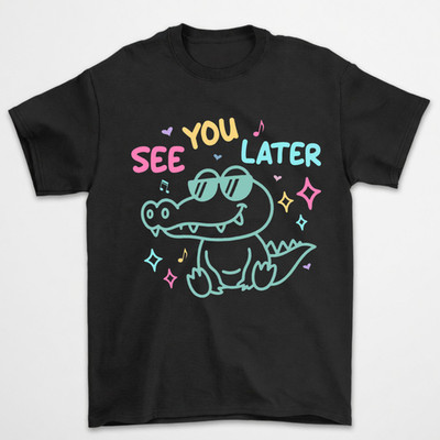 Last Day of School Teacher TShirt, See You Later, End of Year Teacher, Alligator