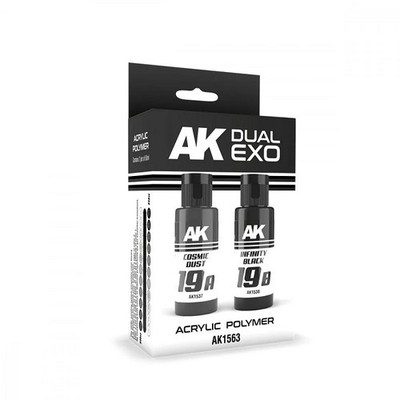 AK Interactive AK1563 - Cosmic Dust & Infinity Black Dual Exo Set - Neu