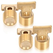 4 Pcs Boat Drain Plugs 1/2" NPT Solid Brass Drain Plugs Commonly Used in Boat...