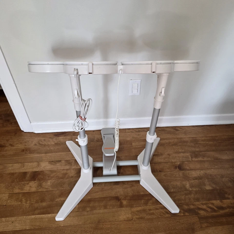 Nintendo Wii Rock Band Drum Set w/ Pedal Tested & Working No Sticks - Image 4 of 4